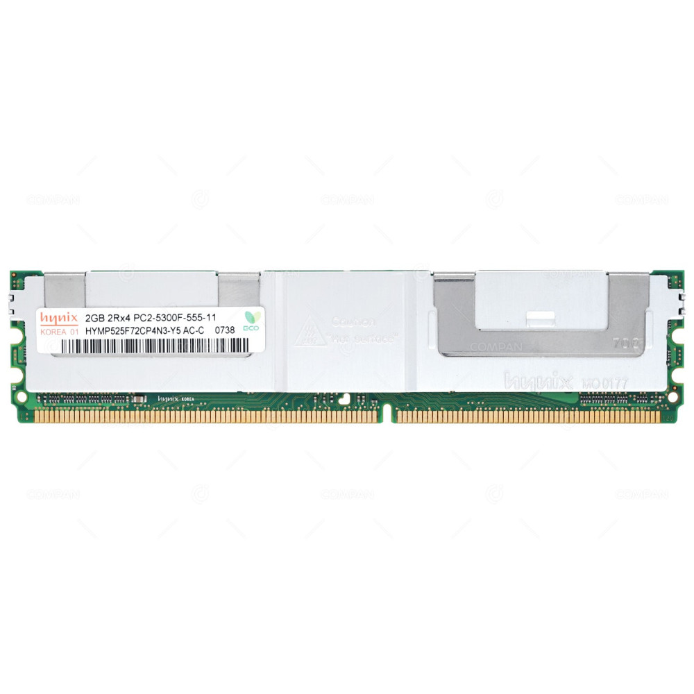HYMP525F72CP4N3-Y5 HYNIX MEMORY 2GB 2RX4 PC2 5300F DDR2 -